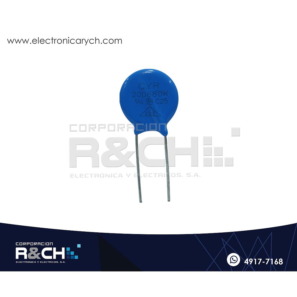 VA-20D680K Varistor 20D680K