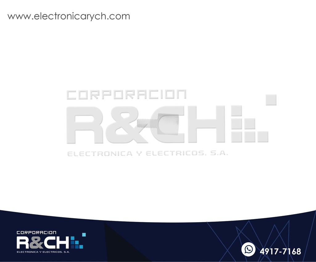 TN-05P Espaciador Plastico 5mm con Tornillo 6mm