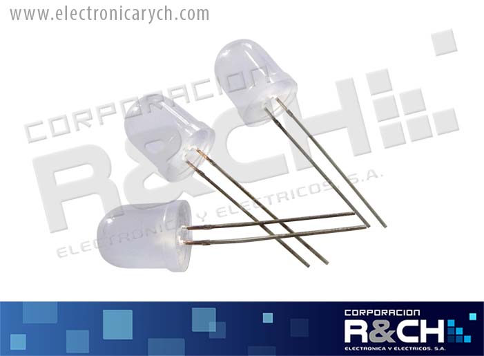 LD-10B LED 10mm blanco jumbo difuso