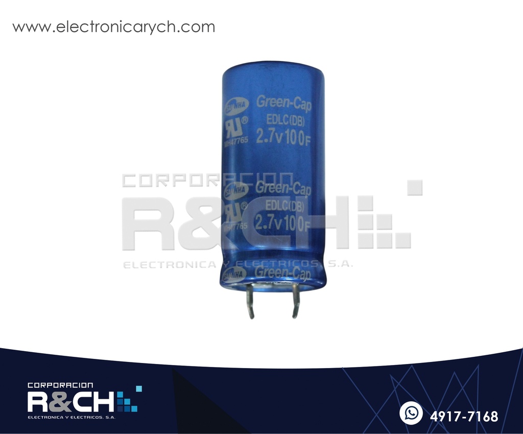FE-100F/27 Super Capacitor 100F 2.7V