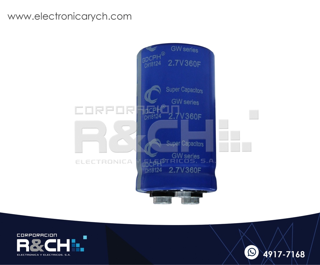 FE-360F/27 Super Capacitor 360F 2.7V