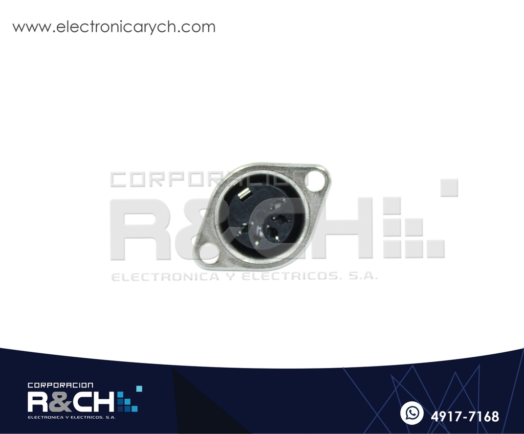 CN-MD5FC Conector Mini Din 5 pin Hembra para Chasis