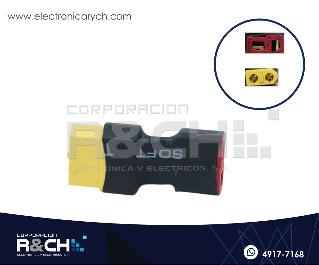 CN-XT602 Conector Hembra a T Plug hembra