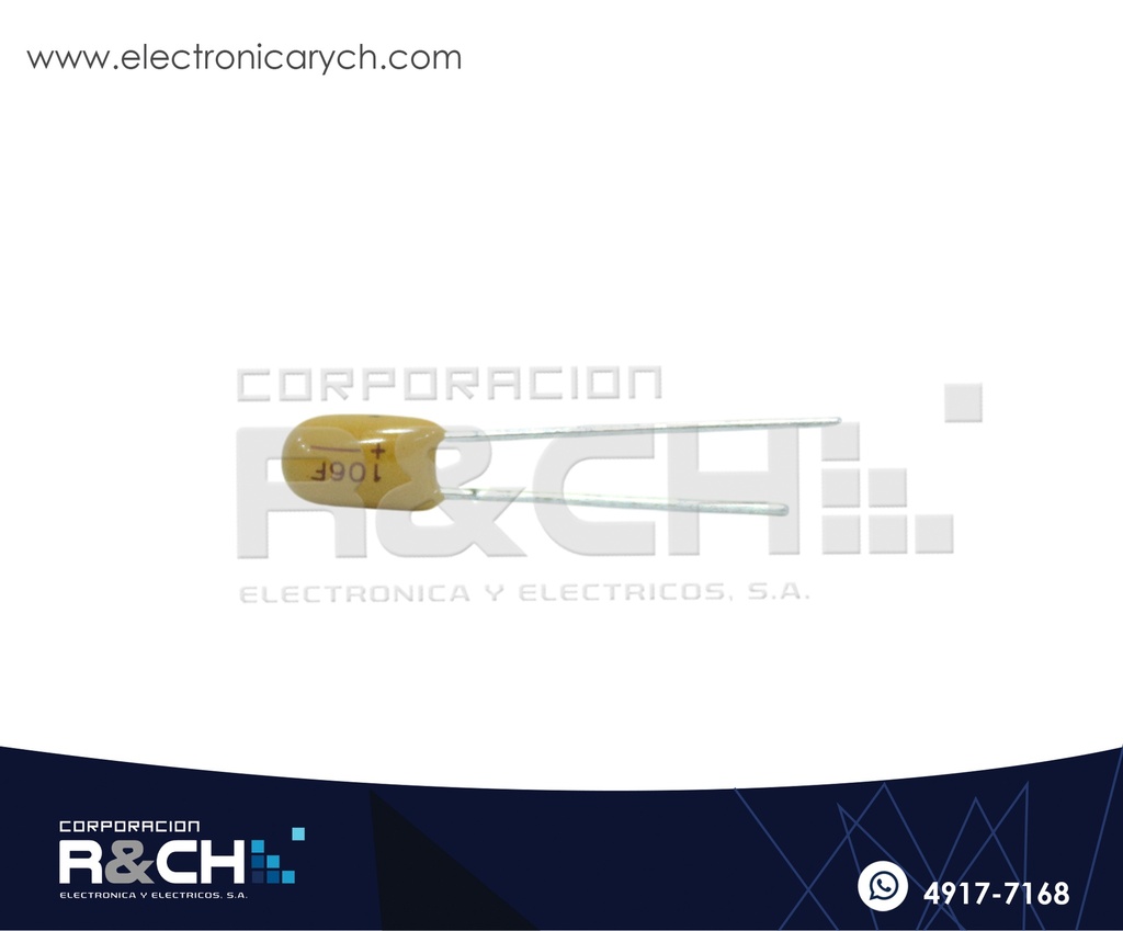 CT-10U/16 Capacitor Tantalio 10uF 16V