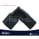 AD-142ZW Adaptador AC C14 a C13 Angular Hacia Abajo