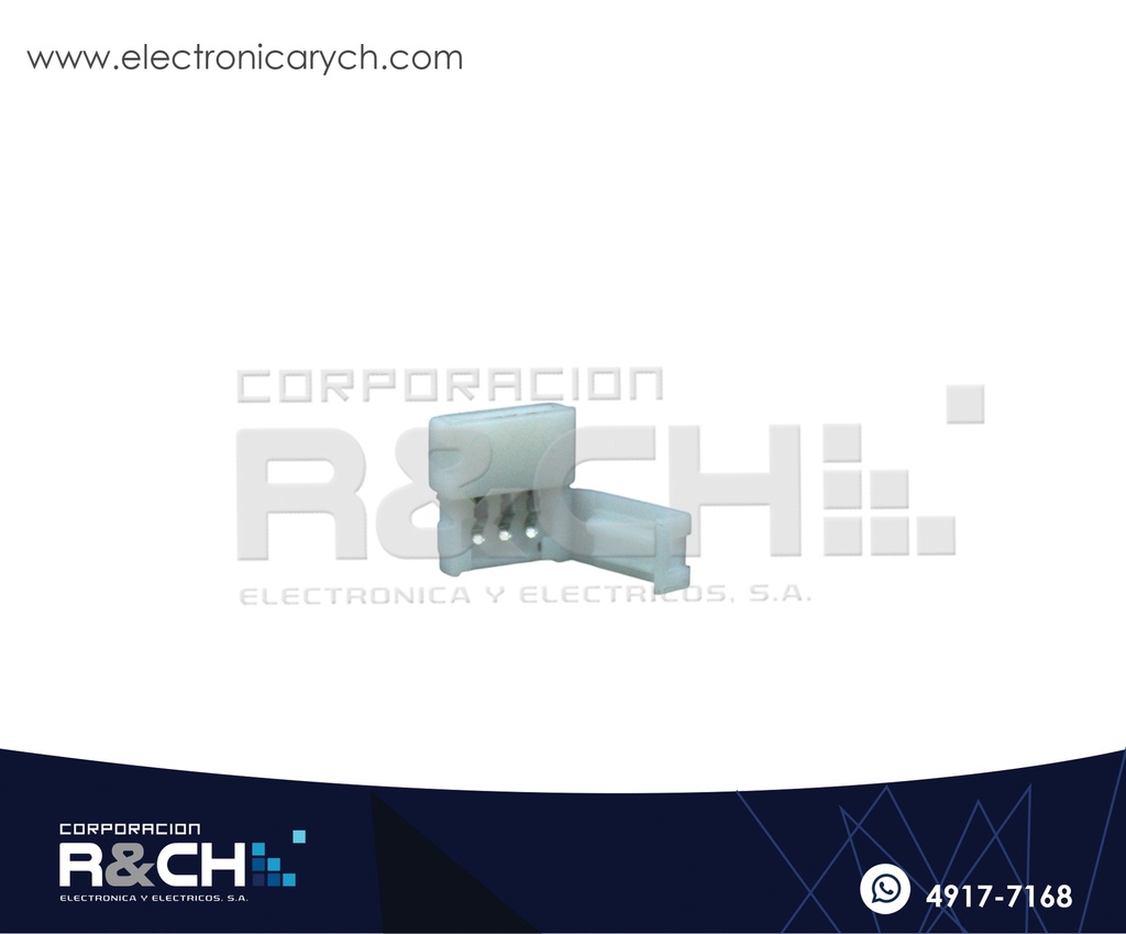 CN-50502 Conector Para Tira Led 5050 2 Pin 10mm IP30