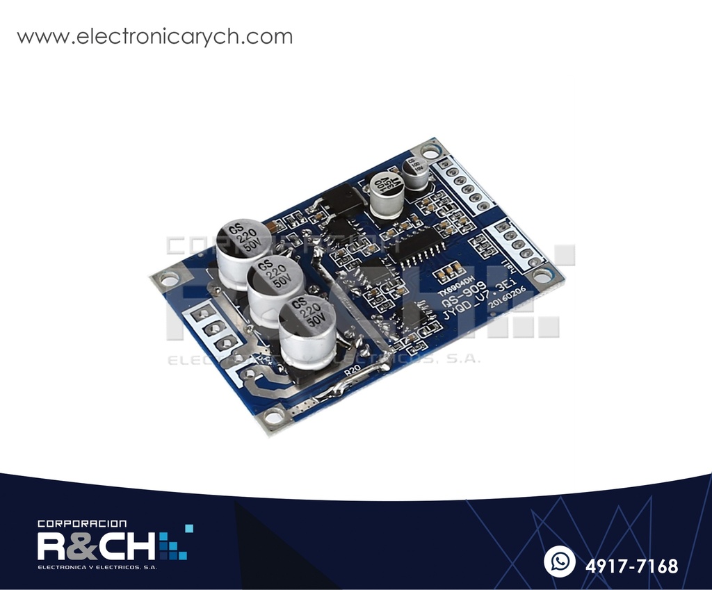 MD-B411L Modulo Controlador de Motor Brushless DC 12V-36V 500W