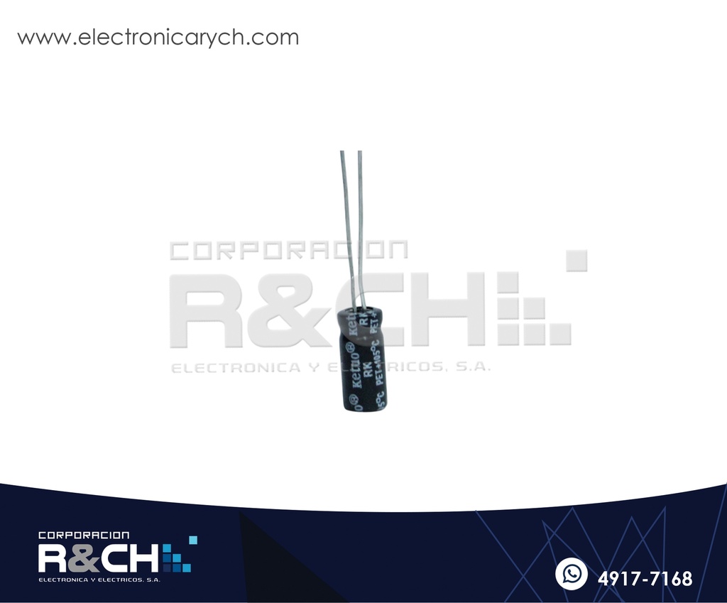 FE-2.2U/100 Filtro Electrolitico 2.2uF 100V