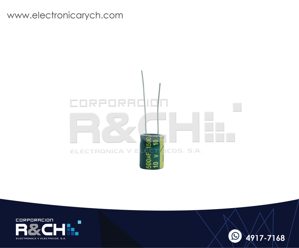 FE-1500U/10 Filtro Electrolitico 1500uF 10V