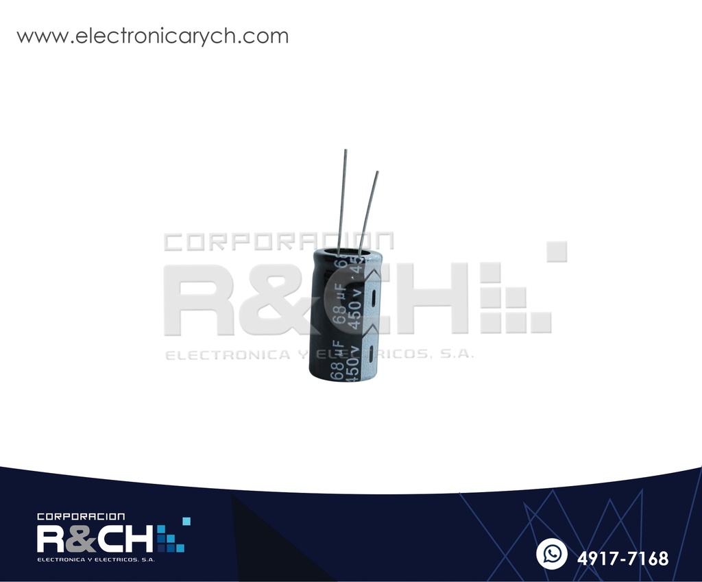 FE-68U/450 Filtro electrolitico 68uF 450V
