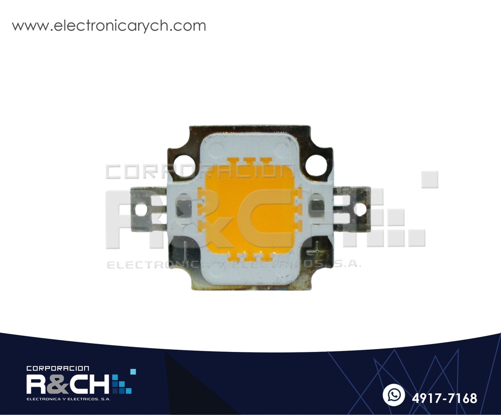 LD-C10WN LED cuadrado naranja 10W 30-36V