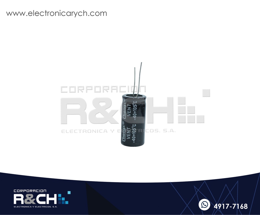 FE-100U/450 Filtro Electrolitico 100uF 450V