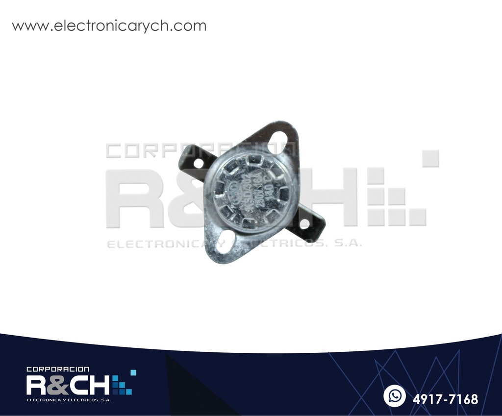 SW-16140 Switch Termostato 16A 250V 140º NC KSD301