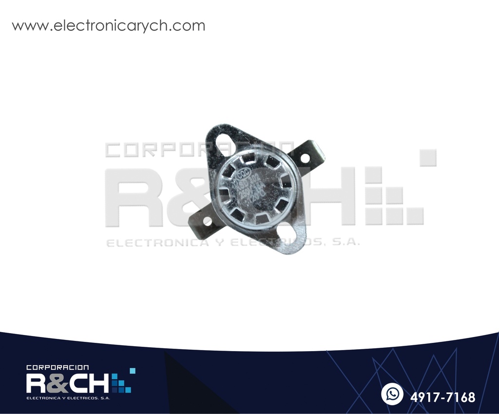 SW-16120 Switch Termostato 16A 250V 120º NC KSD301