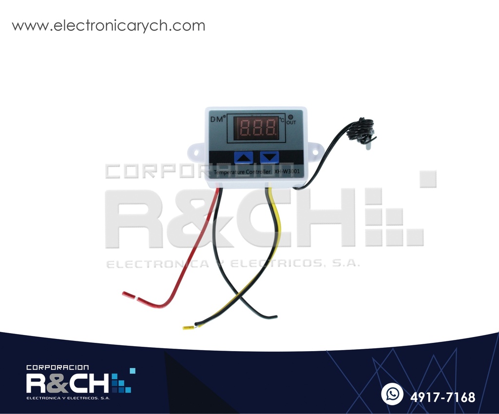 MD-XH-W30012 Modulo Sensor de Temperatura controlable digital 110V XH-W3001 Termostato