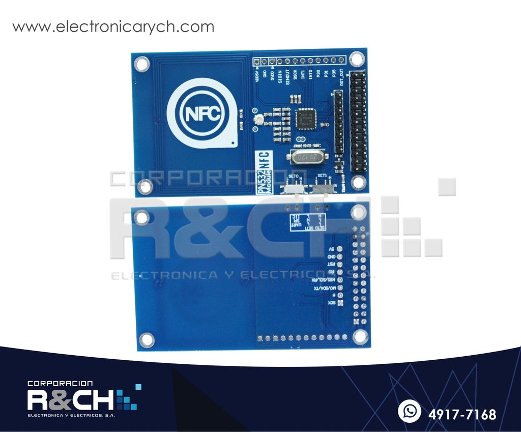 MD-PN532 Modulo Lector de Tarjetas NFC 13.56MHz PN532  Compatible con Raspberry Pi