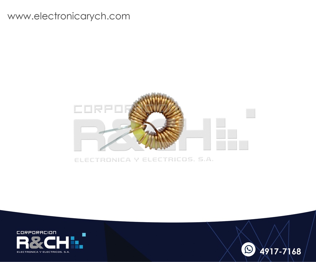 ID-T100U Inductor 100uH 3A Toroidal Vertical
