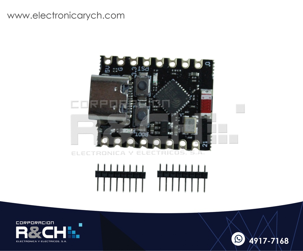 MD-ESP32C3 Modulo ESP32-C3 Mini 4 MB de memoria Flash integrada