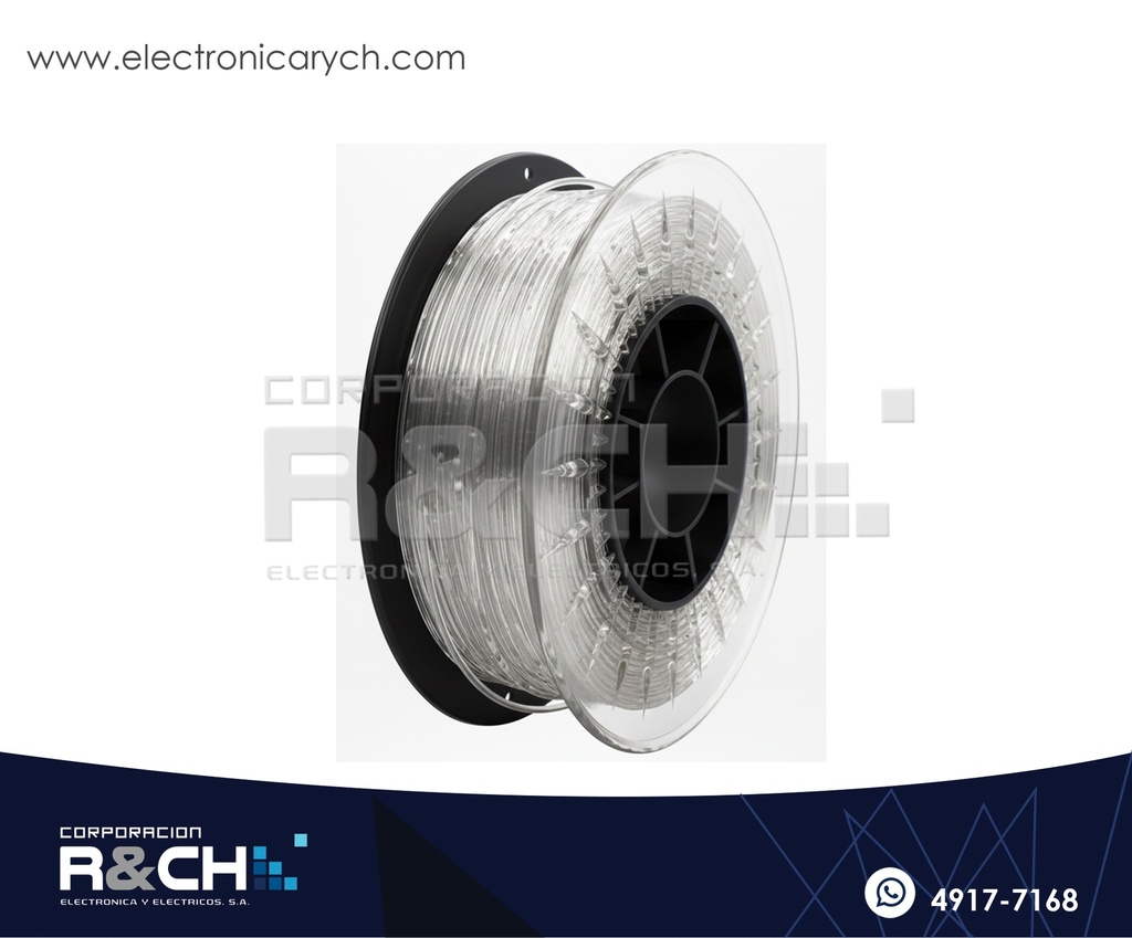 FL-CLI Filamento PLA 1.75mm 1Kg Transparente