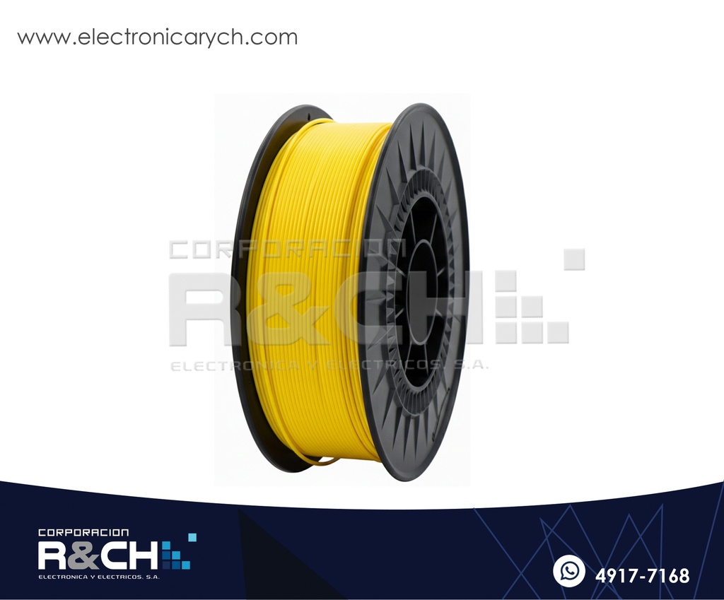 FL-YLI Filamento PLA 1.75mm 1Kg Amarillo