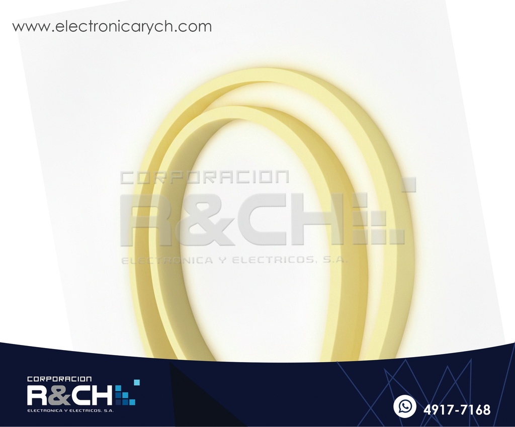 LD-YW1 Manguera LED Tubular neón Blanco Cálido 120 VAC  1 metro