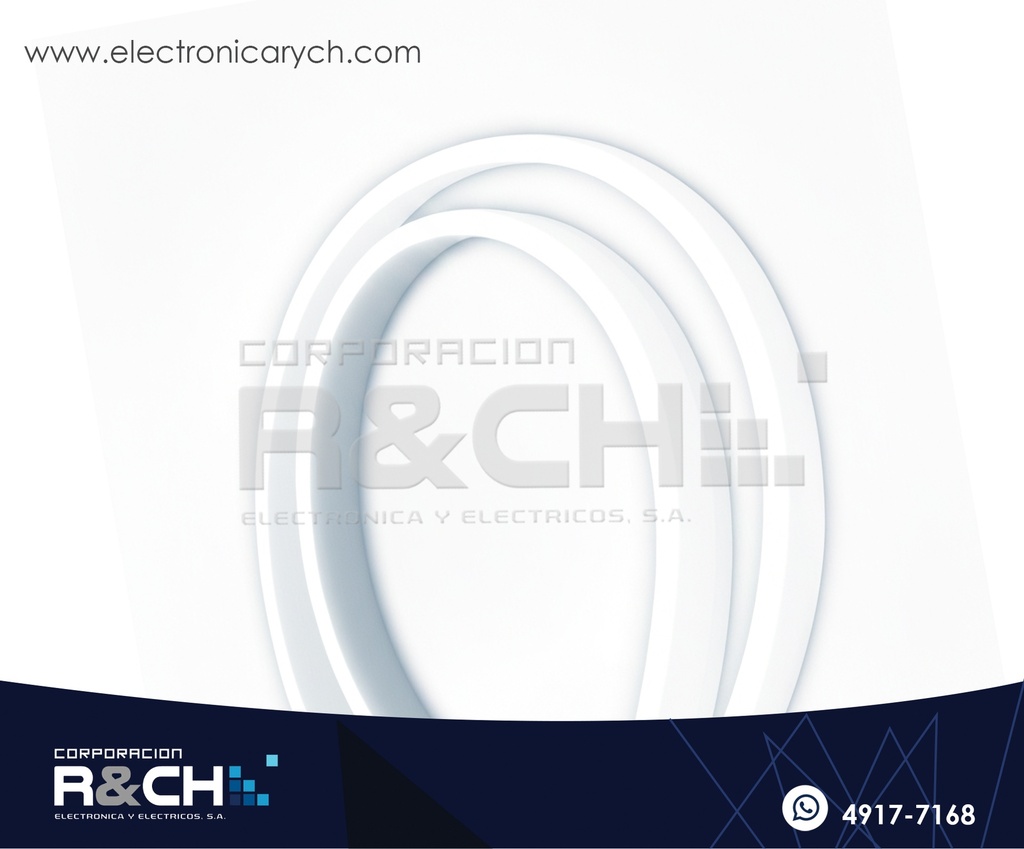 LD-WT1 Manguera LED Tubular neón Blanco 120 VAC  1 metro