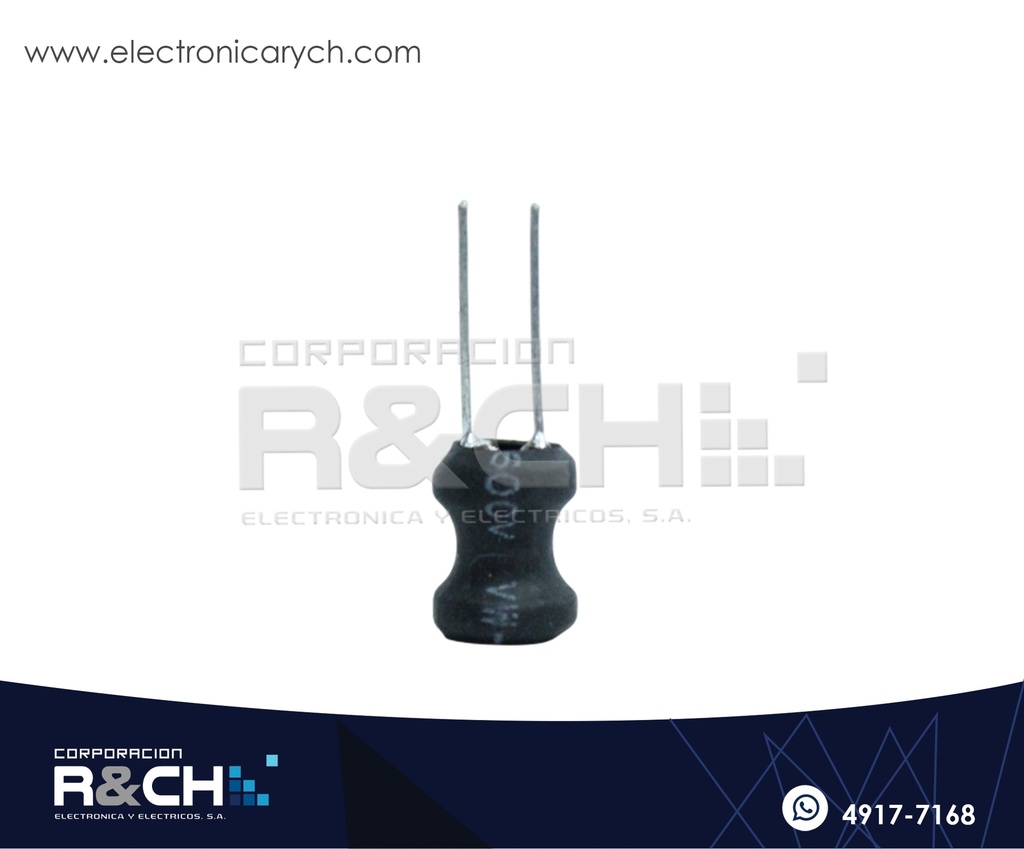 ID-D2.2U Inductancia Alambre Devanado 2.2uH 8x10mm