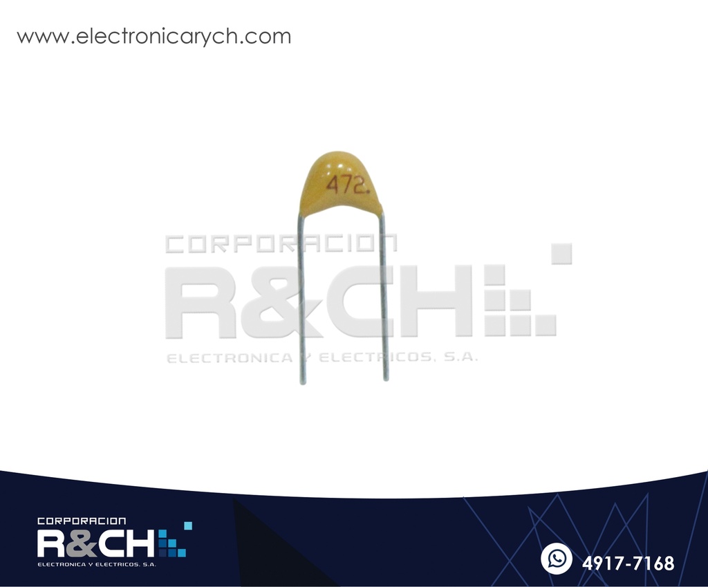 CM-470NF/50 Capacitor Ceramico Monolitico 0.47uF 50V 470nF