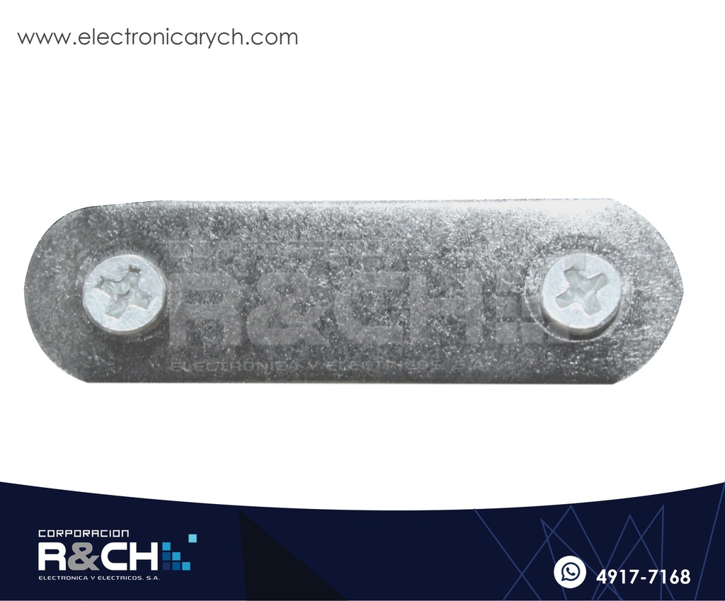 HM-5616 Conector Recto de Acero Inoxidable con 2 Agujeros – Soporte de Montaje para Electrónica