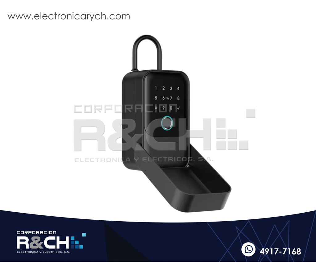 HM-K5F Caja de Almacenamiento con Huella Dactilar tipo Candado de Seguridad