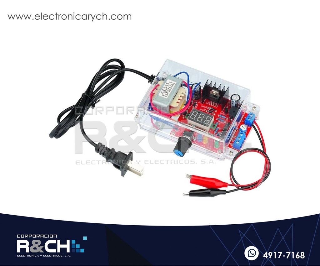SX-5040P Kit Regulador de Voltaje Ajustable 110VAC a 1.25-14VDC