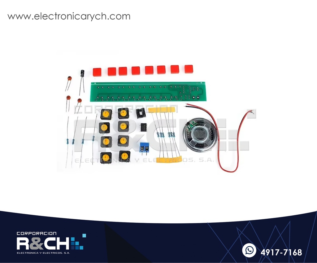 SX-5044P Kit de soldadura Para Piano Electronico DIY