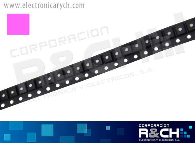 LD-1210RS LED smd 1210 800MCD 125° rosado 3.4V 20mA