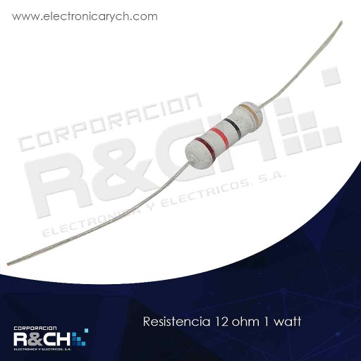 [RX-12/1] RX-12/1 resistencia 12 ohm 1 watt