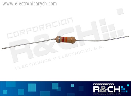 [RX-130K/12] RX-130K/12 Resistencia 130K ohm 1/2 watt