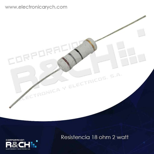 [RX-18/2] RX-18/2 resistencia 18 ohm 2 watt