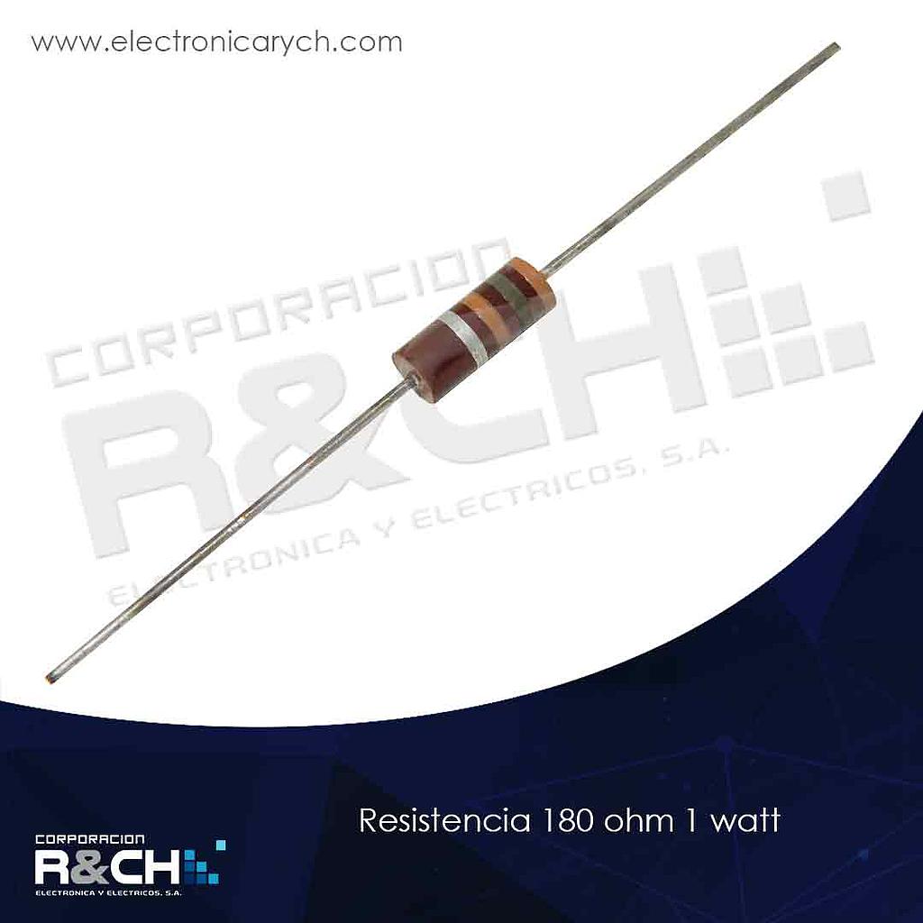 RX-180/1 resistencia 180 ohm 1 watt