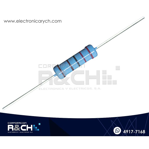 [RX-2.2K/2] RX-2.2K/2 resistencia 2.2K ohm 2 watt