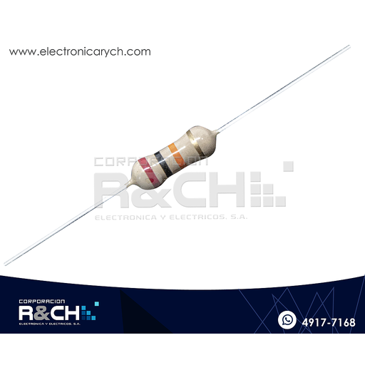[RX-20K/12] RX-20K/12 resistencia 20K ohm 1/2 watt
