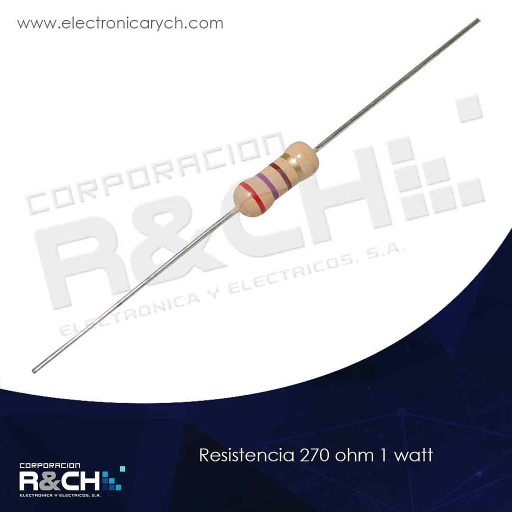 [RX-270/1] RX-270/1 resistencia 270 ohm 1 watt