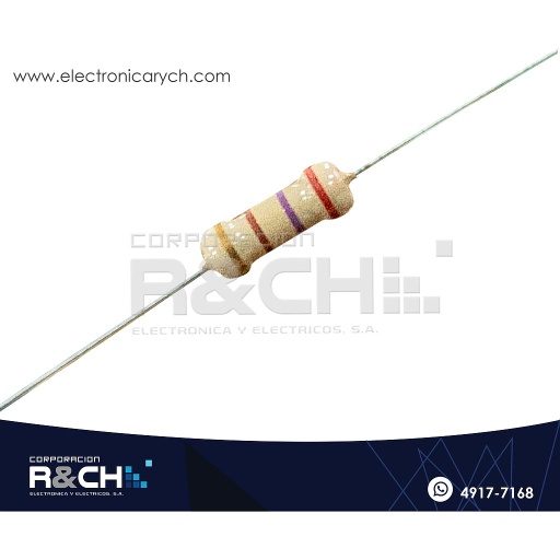 [RX-270/12] RX-270/12 resistencia 270 ohm 1/2 watt
