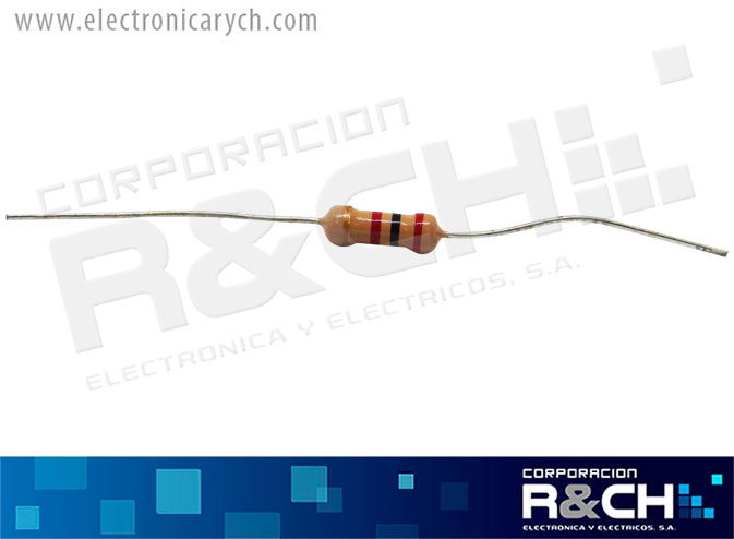 RX-2K/12 resistencia 2K ohm 1/2 watt