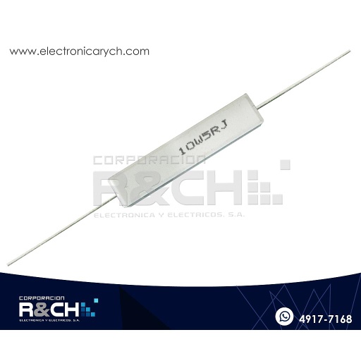 [RX-5/10] RX-5/10 resistencia 5 ohm 10W