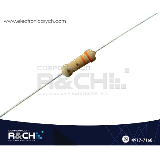 [RX-3.3/12] RX-3.3/12 resistencia 3.3 ohm 1/2 watt