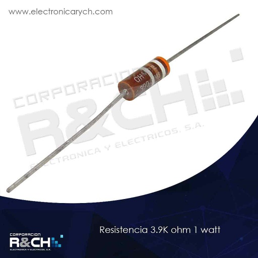 [RX-3.9K/1] RX-3.9K/1 resistencia 3.9K ohm 1 watt