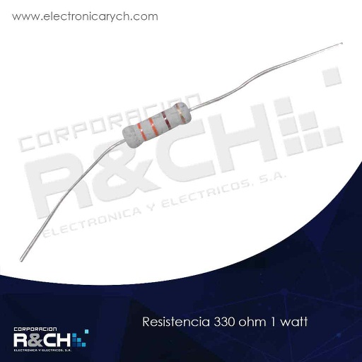 [RX-330/1] RX-330/1 resistencia 330 ohm 1 watt