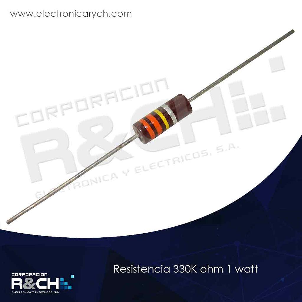 RX-330K/1 resistencia 330K ohm 1 watt