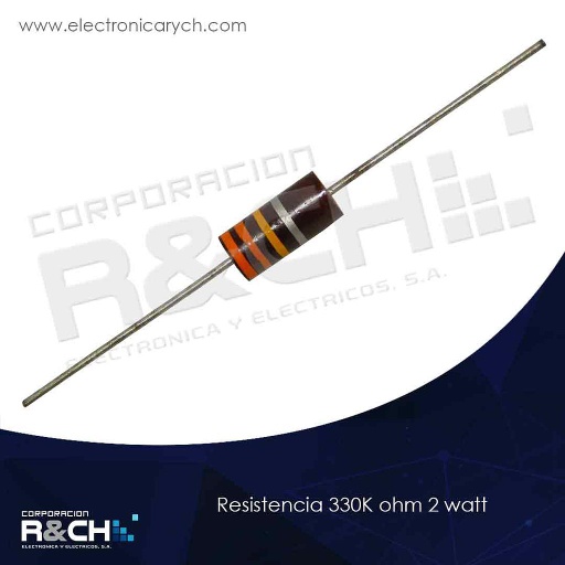 [RX-330K/2] RX-330K/2 resistencia 330K ohm 2 watt