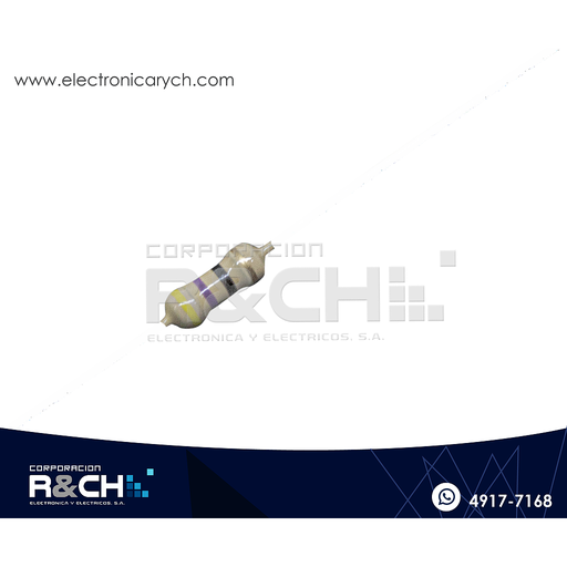 [RX-4.7M/12] RX-4.7M/12 resistencia 4.7M ohm 1/2 watt