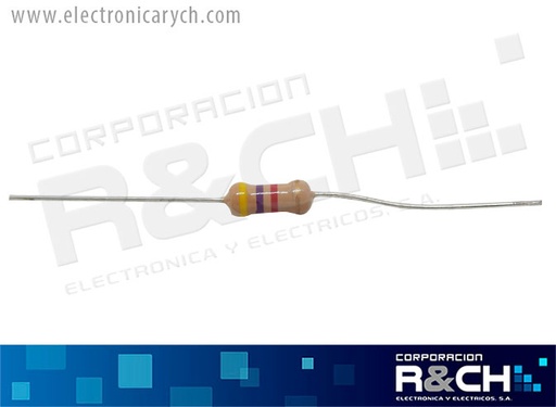 [RX-5.6K/12] RX-5.6K/12 resistencia 5.6K ohm 1/2 watt